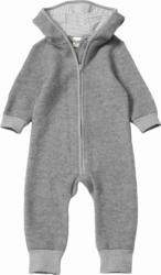 ALANA Overall aus Walk, grau, Gr. 86/92