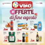 Supermercati Vinci Offerte di fine agosto - al 24.08.2025
