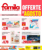 Famila Offerte d'agosto - al 20.08.2025