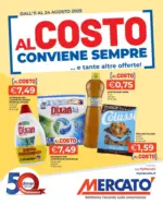 Mercatò Al costo conviene sempre - al 24.08.2025