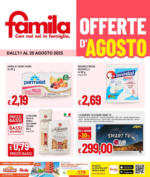 Famila Offerte d'Agosto - al 20.08.2025