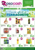 Rosa Cash Fresche offerte di ferragosto - al 23.08.2025