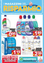 Magazzini del Risparmio Offerte valide dal 09 al 16 AGOSTO - al 16.08.2025
