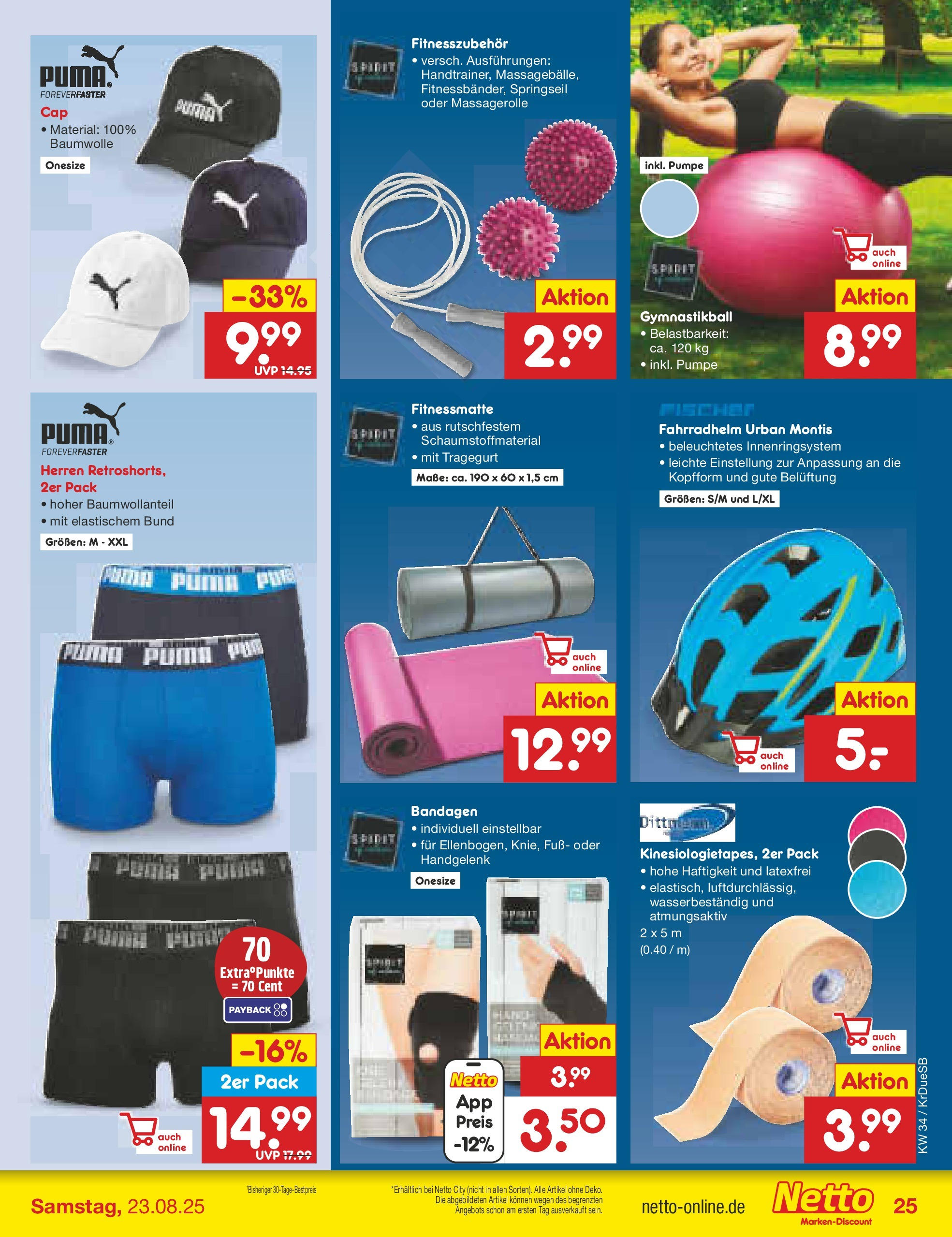 Netto Marken-Discount prospekt Düsseldorf-Rath	 (ab 18.08.2025) » Angebote | Seite: 43 | Produkte: Fahrradhelm
