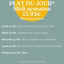 Plat Du Jour