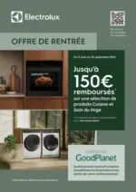 Pulsat Electrolux OFFRE DE RENTRÉE - au 30.09.2025