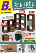 Bazarland La rentrée dea achats malins à prix cassés ! - au 17.09.2025
