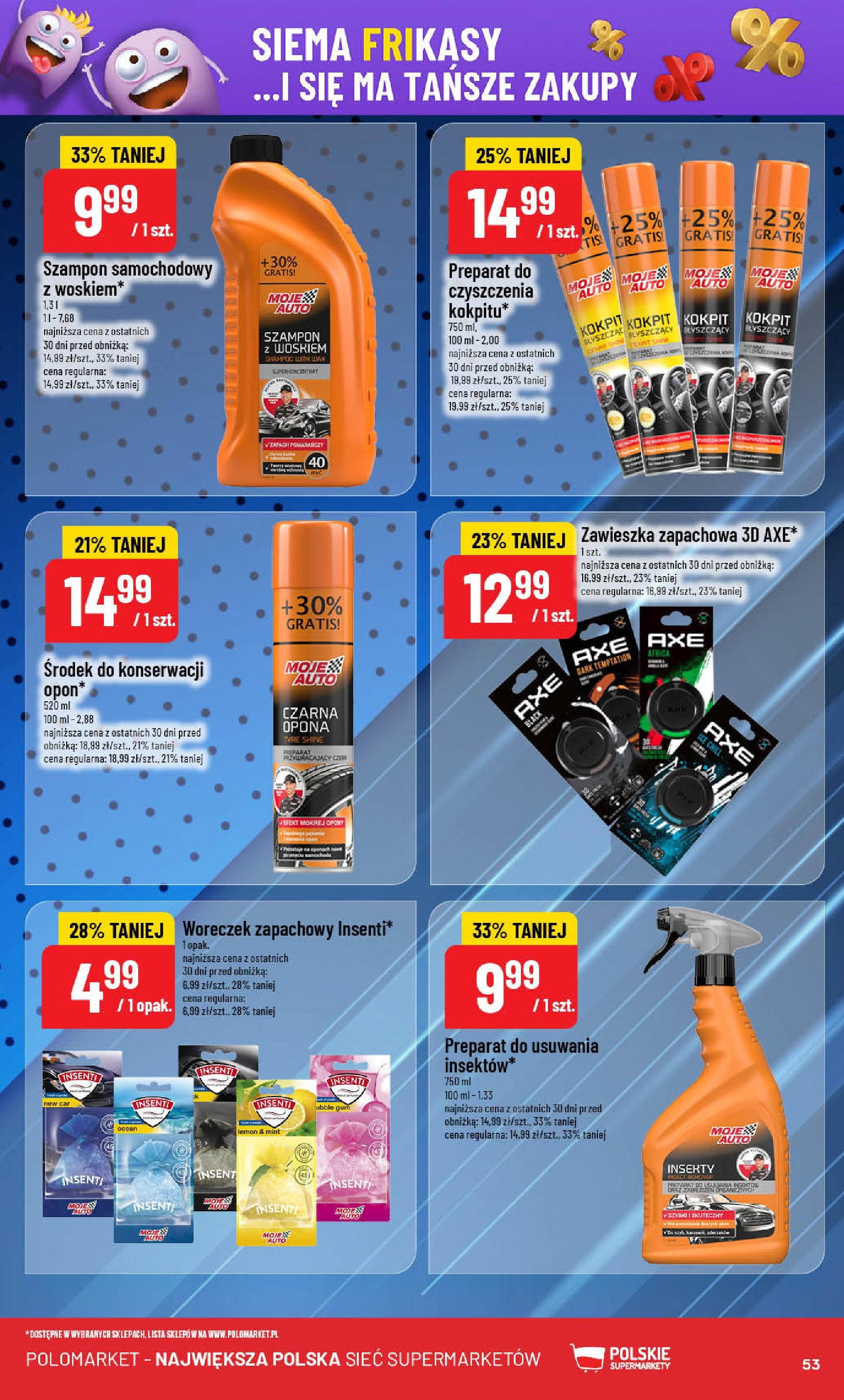 POLOmarket gazetka od jutra (13.08.2025) - Nowa PDF | Strona: 53 | Produkty: Szampon