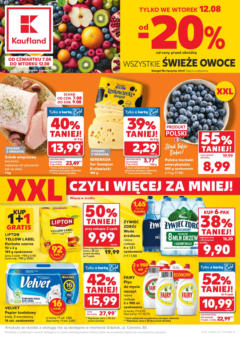 Pogląd gazetki "Nowa gazetka" ze sklepu Kaufland ważnej od 07.08.2025