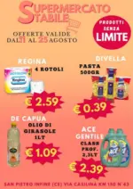 Supermercati Stabile Prodotti senza limite! - al 25.08.2025