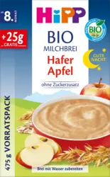 HiPP Abendbrei Milch Gute Nacht Hafer Apfel ab dem 8.Monat