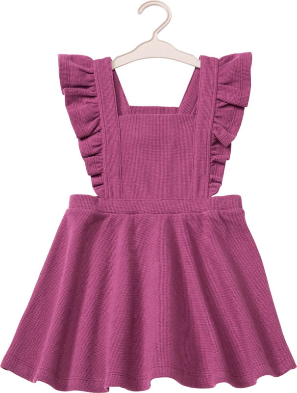 ALANA Kleid mit Waffel-Struktur, lila, Gr. 80