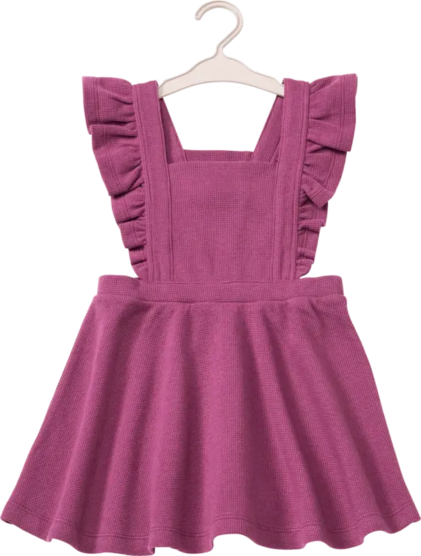 ALANA Kleid mit Waffel-Struktur, lila, Gr. 80