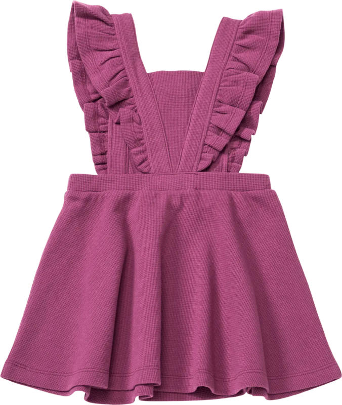 ALANA Kleid mit Waffel-Struktur, lila, Gr. 104