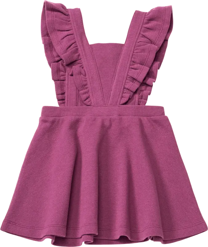 ALANA Kleid mit Waffel-Struktur, lila, Gr. 92