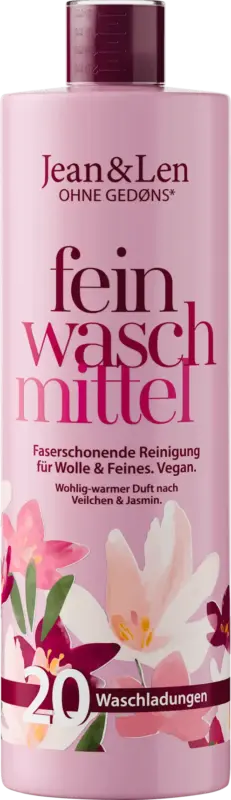 Jean&Len Woll & Feinwaschmittel flüssig Veilchen&Jasmin