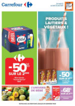 Carrefour PRODUITS LAITIERS & VÉGÉTAUX - au 25.08.2025
