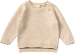 ALANA Pullover aus Strick mit Wolle & Raglan-Ärmeln, beige, Gr. 62