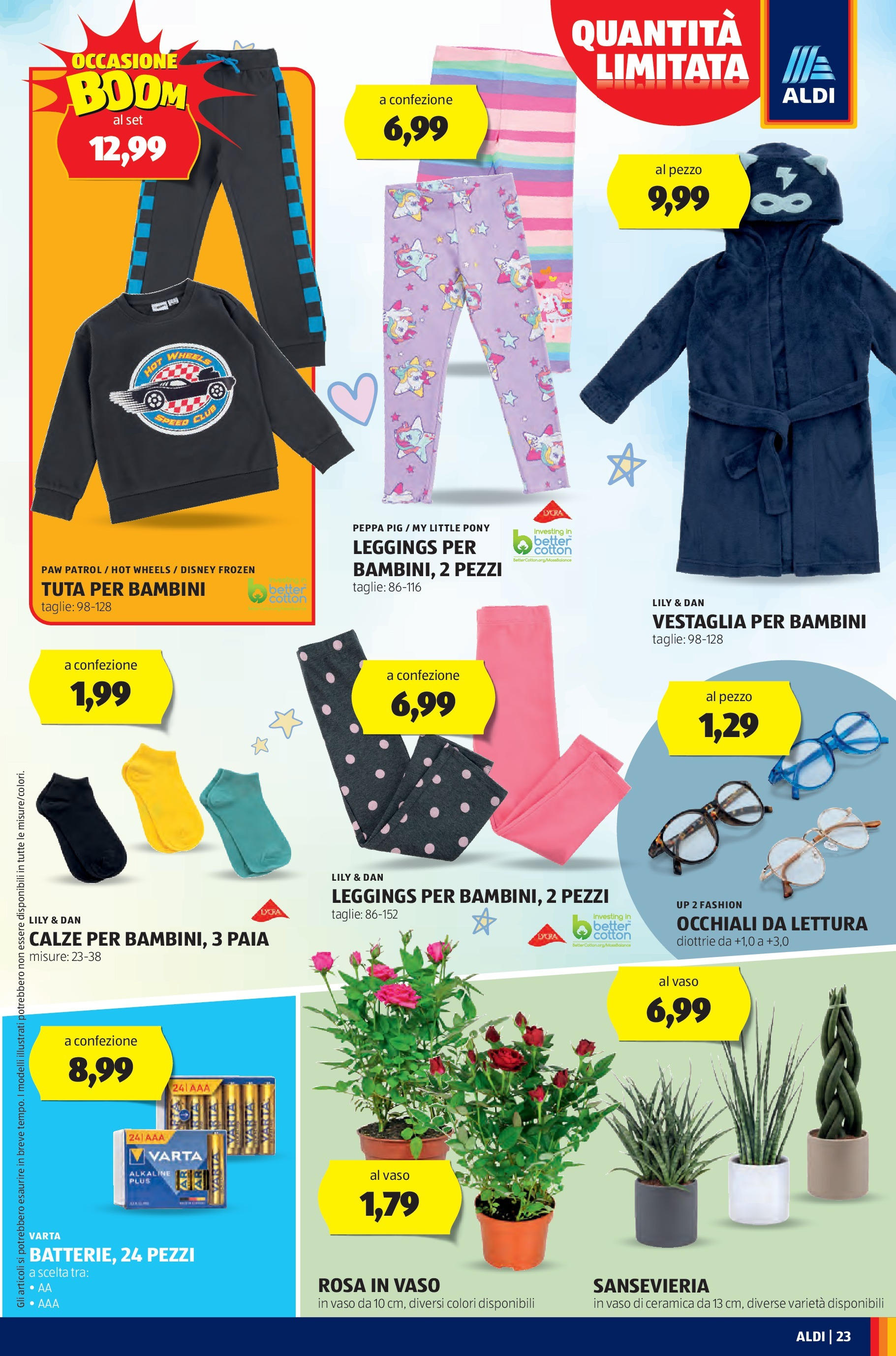 Nuovo Aldi - Questa settimana da ALDI... dal 17/08/2025 > offerte anteprima 🛍️ | Pagina: 23 | Prodotti: Leggings, Occhiali, Vaso