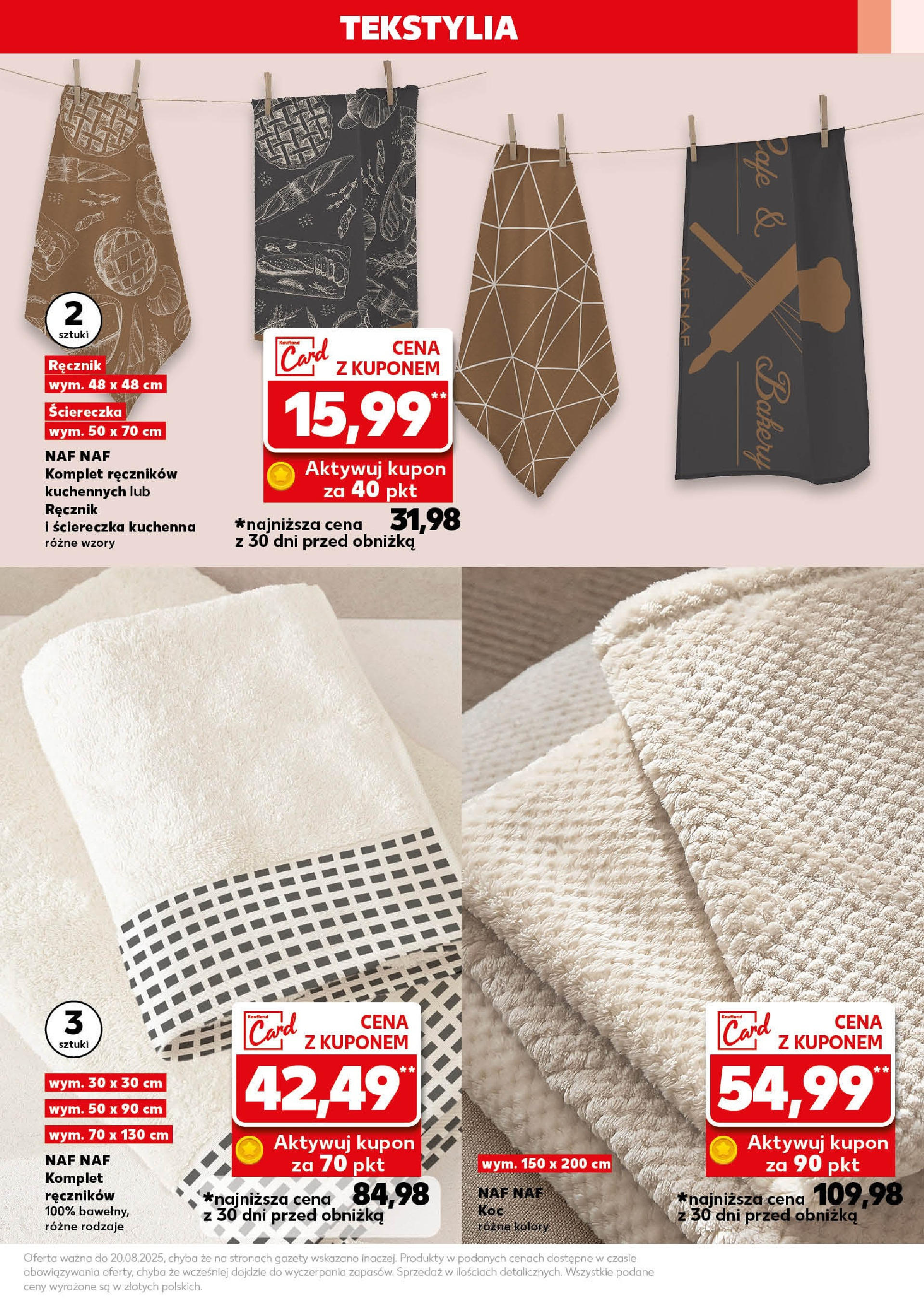 Kaufland gazetka - Mega okazje od 13.08.2025 - od jutra PDF | Strona: 15 | Produkty: Halibut, Krzesło, Toaleta, Ryby