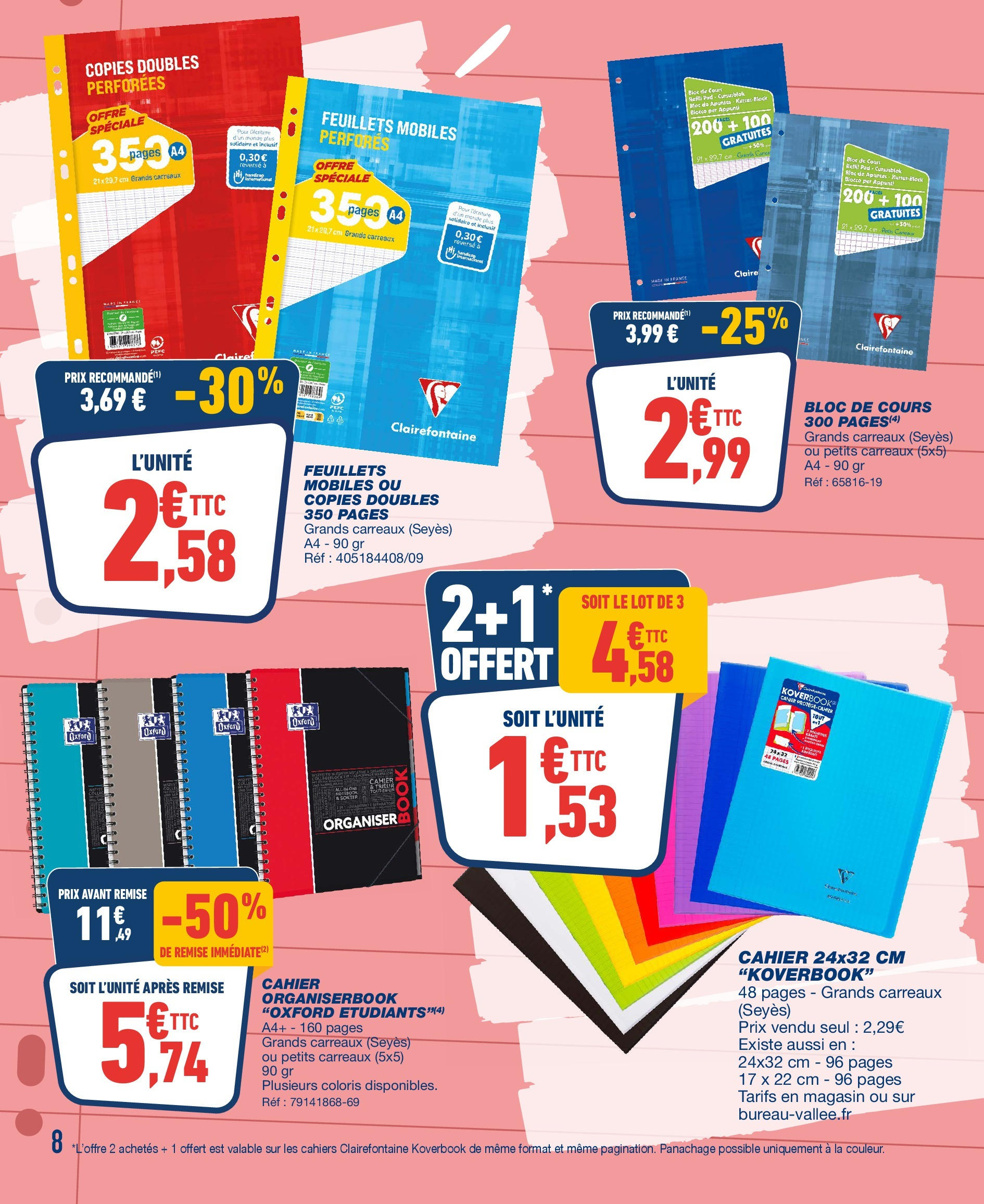 Bureau Vallée - On pulvérise les prix ! à partir du 17/08/2025 - promo en ligne | Page: 8 Bureau Vallée - On pulvérise les prix ! à partir du 17/08/2025 - promo en ligne | Page: 8