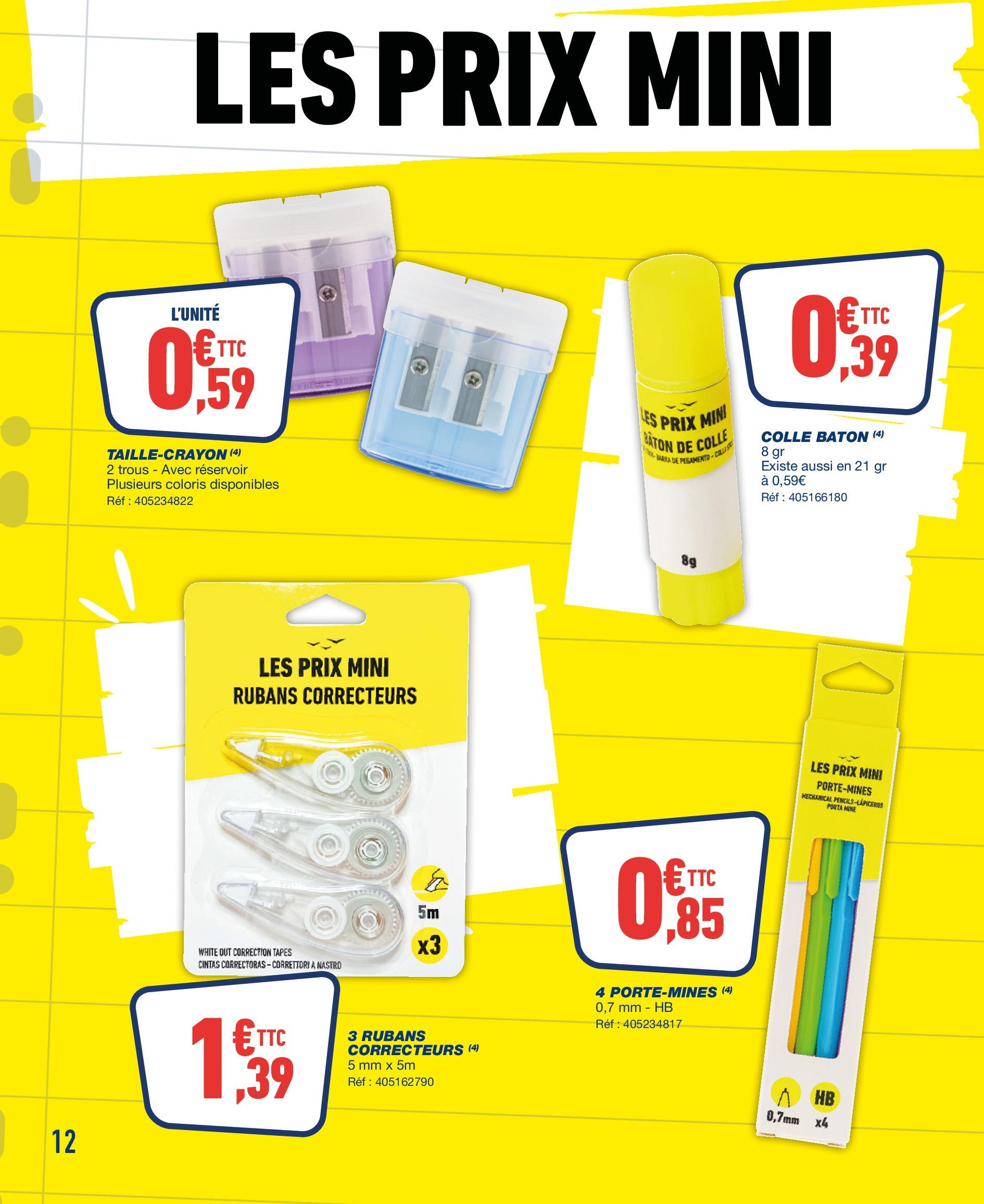 Bureau Vallée - On pulvérise les prix ! à partir du 17/08/2025 - promo en ligne | Page: 12 | Produits: Colle Bureau Vallée - On pulvérise les prix ! à partir du 17/08/2025 - promo en ligne | Page: 12 | Produits: Colle