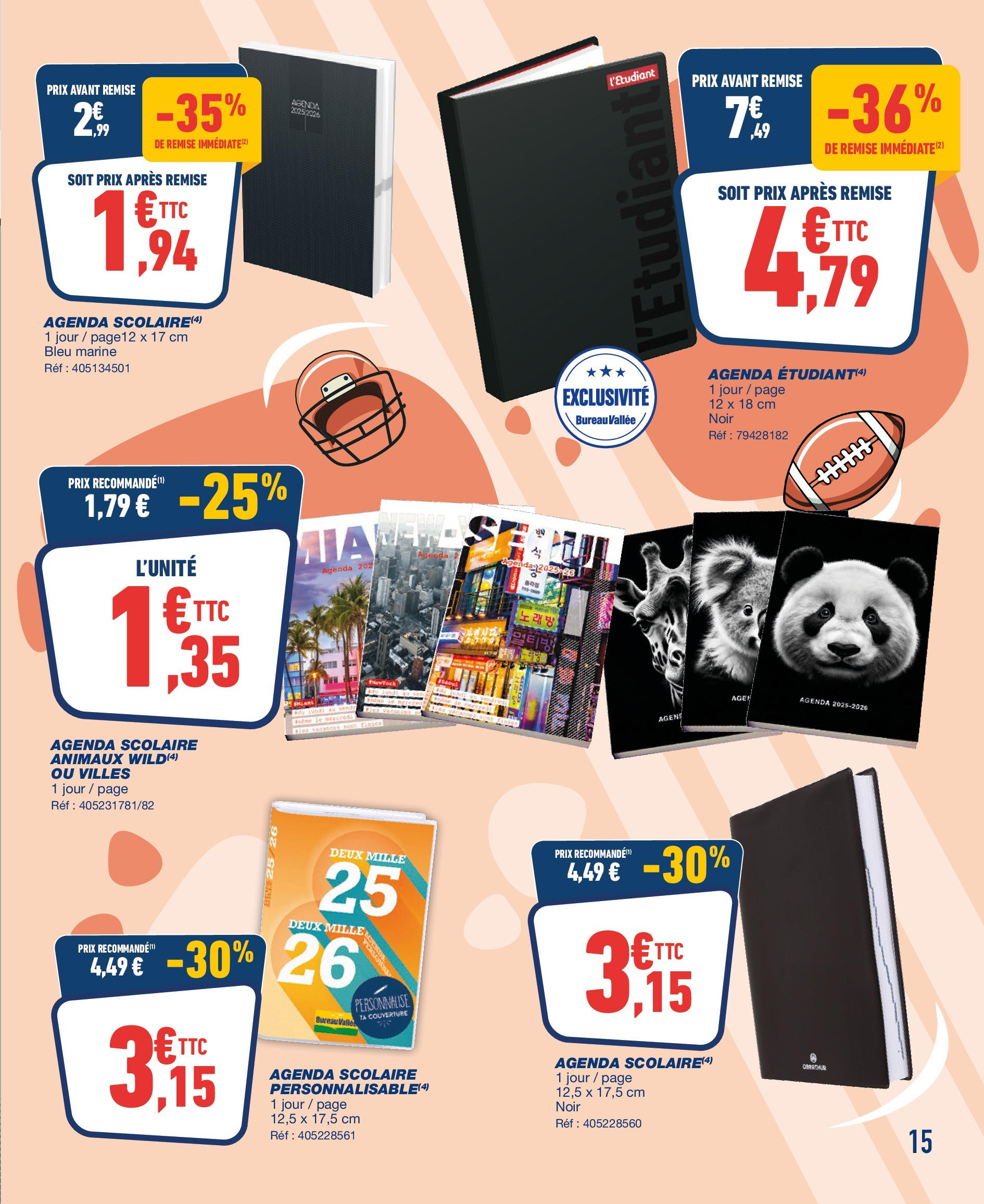Bureau Vallée - On pulvérise les prix ! à partir du 17/08/2025 - promo en ligne | Page: 15 | Produits: Bureau, Couverture Bureau Vallée - On pulvérise les prix ! à partir du 17/08/2025 - promo en ligne | Page: 15 | Produits: Bureau, Couverture