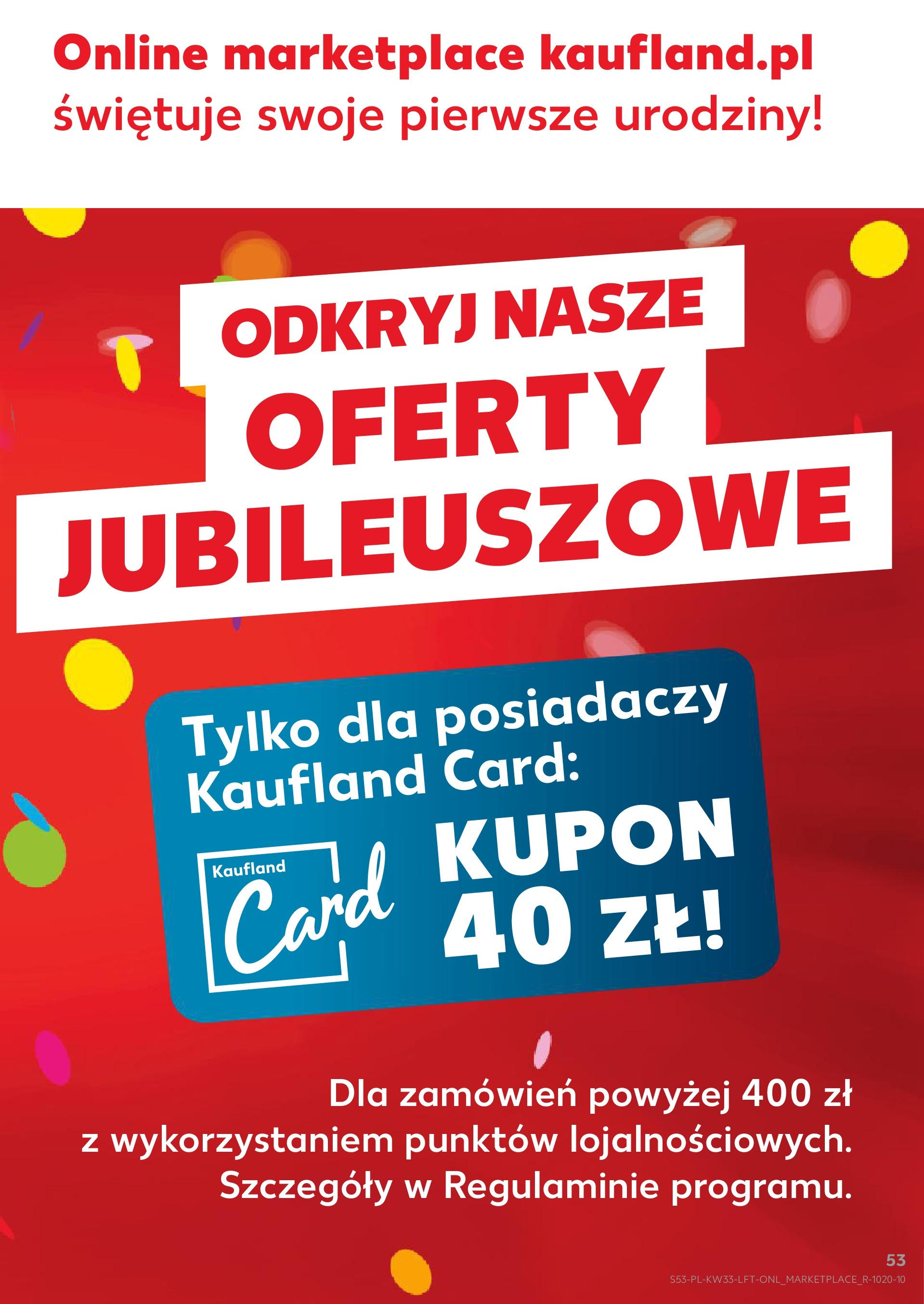 Kaufland gazetka (13.08.2025) - od jutra | Strona: 53 Kaufland gazetka od 13.08.2025 - od jutra PDF | Strona: 53