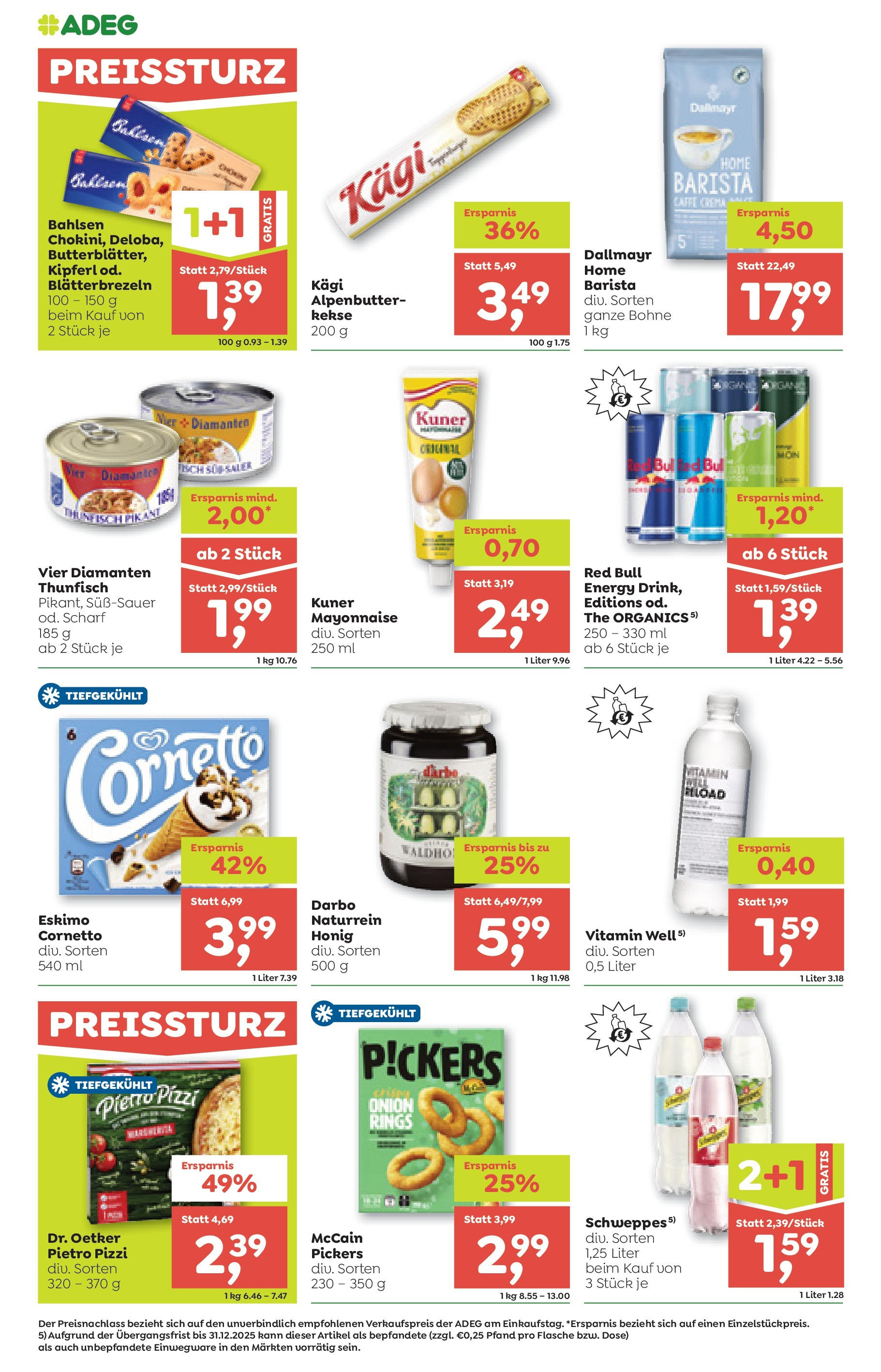 ADEG Wolfurt, Feldkirch, Nenzing von 21.08.2025 - Aktuelle Angebote | Seite: 8 | Produkte: Kekse, Mayonnaise, Bad