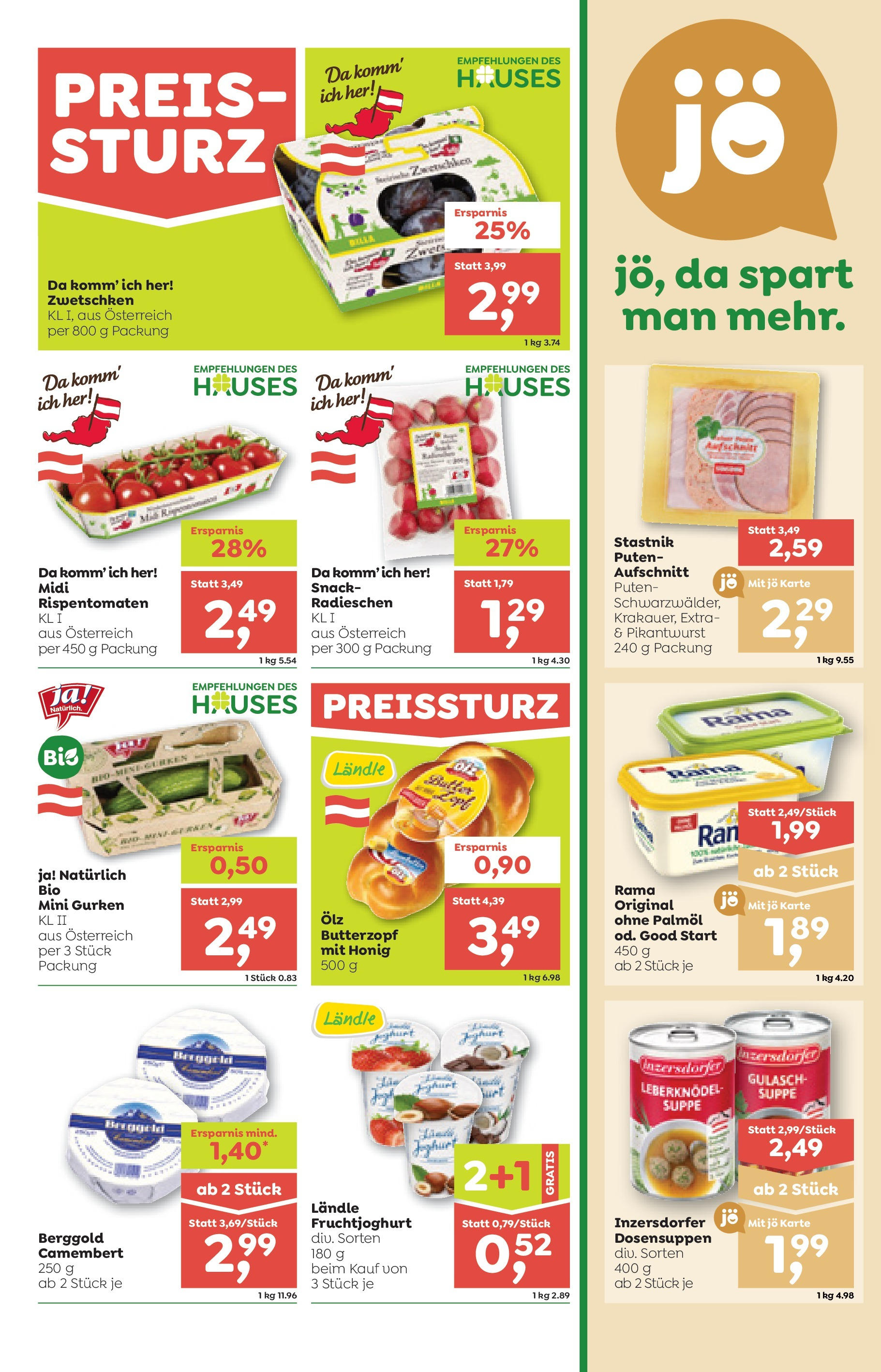 ADEG Sonntag, Laterns, Schoppernau von 21.08.2025 - Aktuelle Angebote | Seite: 5 | Produkte: Gurken