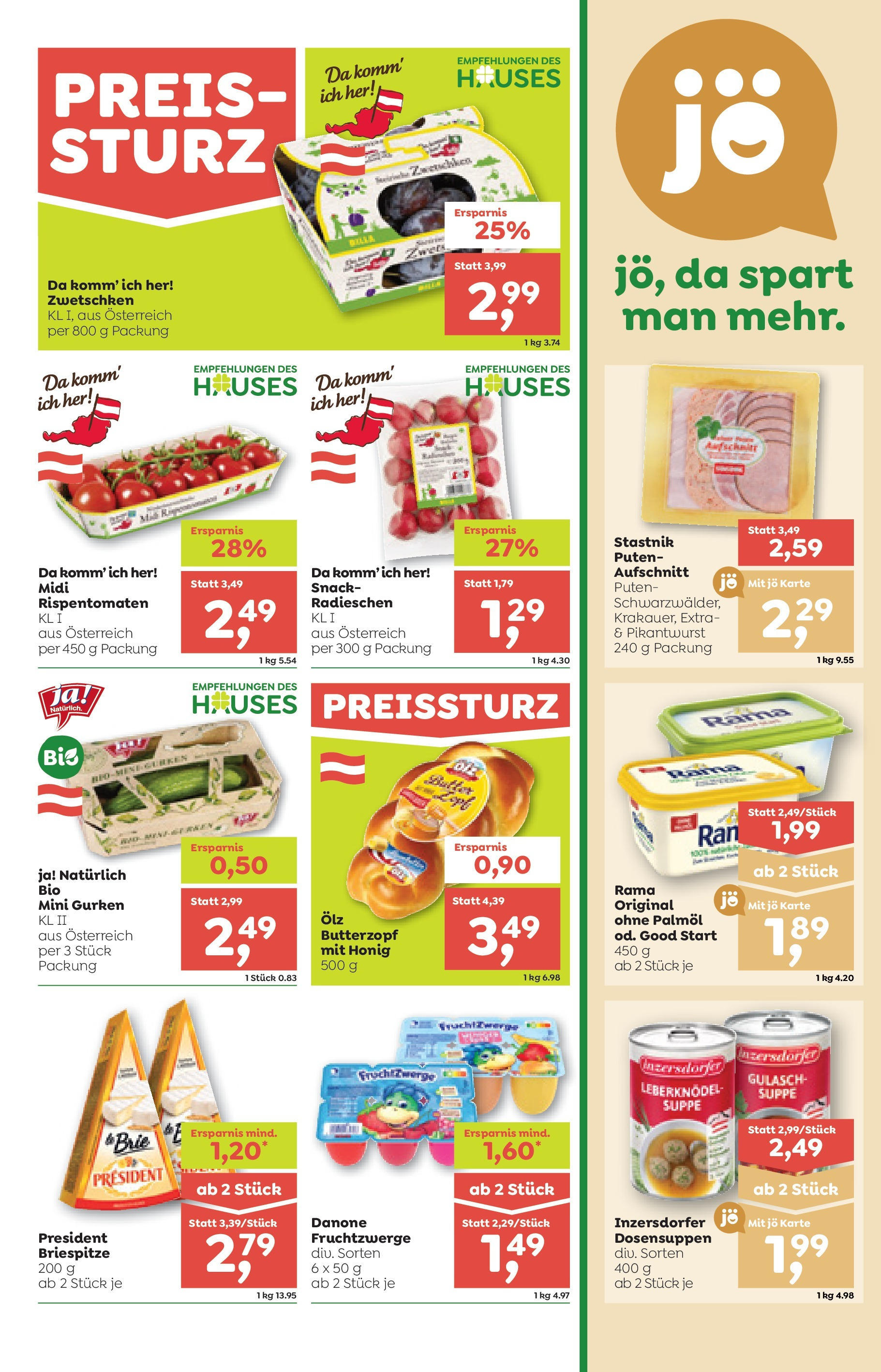 ADEG Hollersbach, Hüttschlag von 21.08.2025 - Aktuelle Angebote | Seite: 5 | Produkte: Gurken