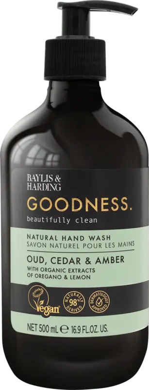 Baylis & Harding Flüssigseife Goodness Oud, Cedar & Amber