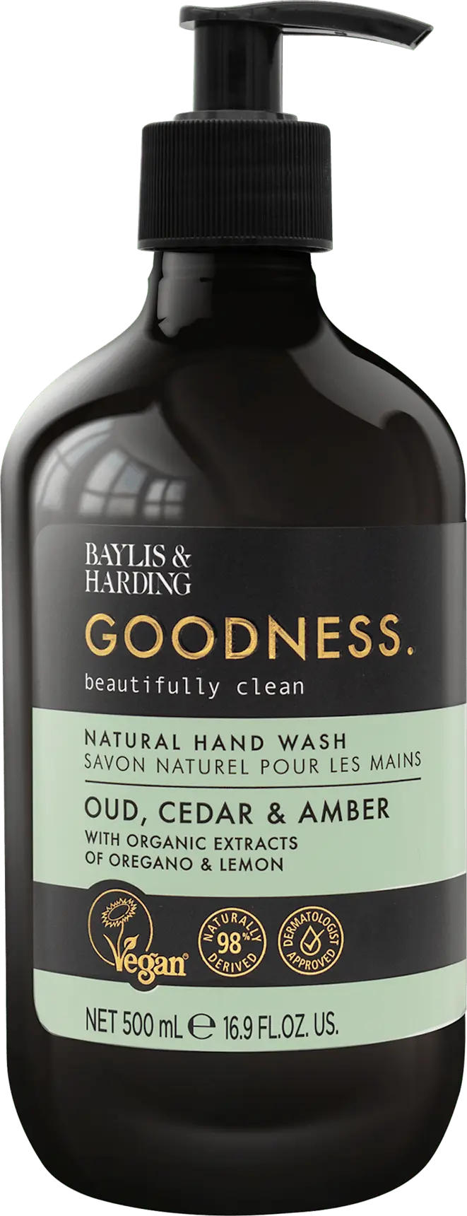 Baylis & Harding Flüssigseife Goodness Oud, Cedar & Amber