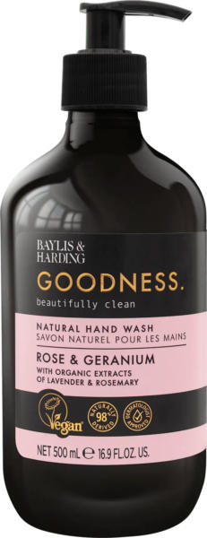Baylis & Harding Flüssigseife Goodness Rose & Geranium