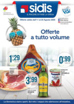 Sidis Offerte a tutto volume - al 23.08.2025