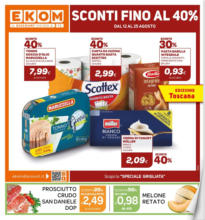 SCONTI FINO AL 40%