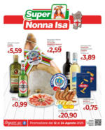 Nonna Isa Promozione dal 12 al 24 Agosto 2025 - al 24.08.2025