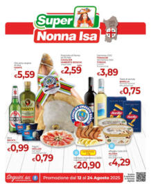 Promozione dal 12 al 24 Agosto 2025