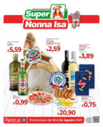 Nonna Isa Promozione dal 12 al 24 Agosto 2025 - al 24.08.2025