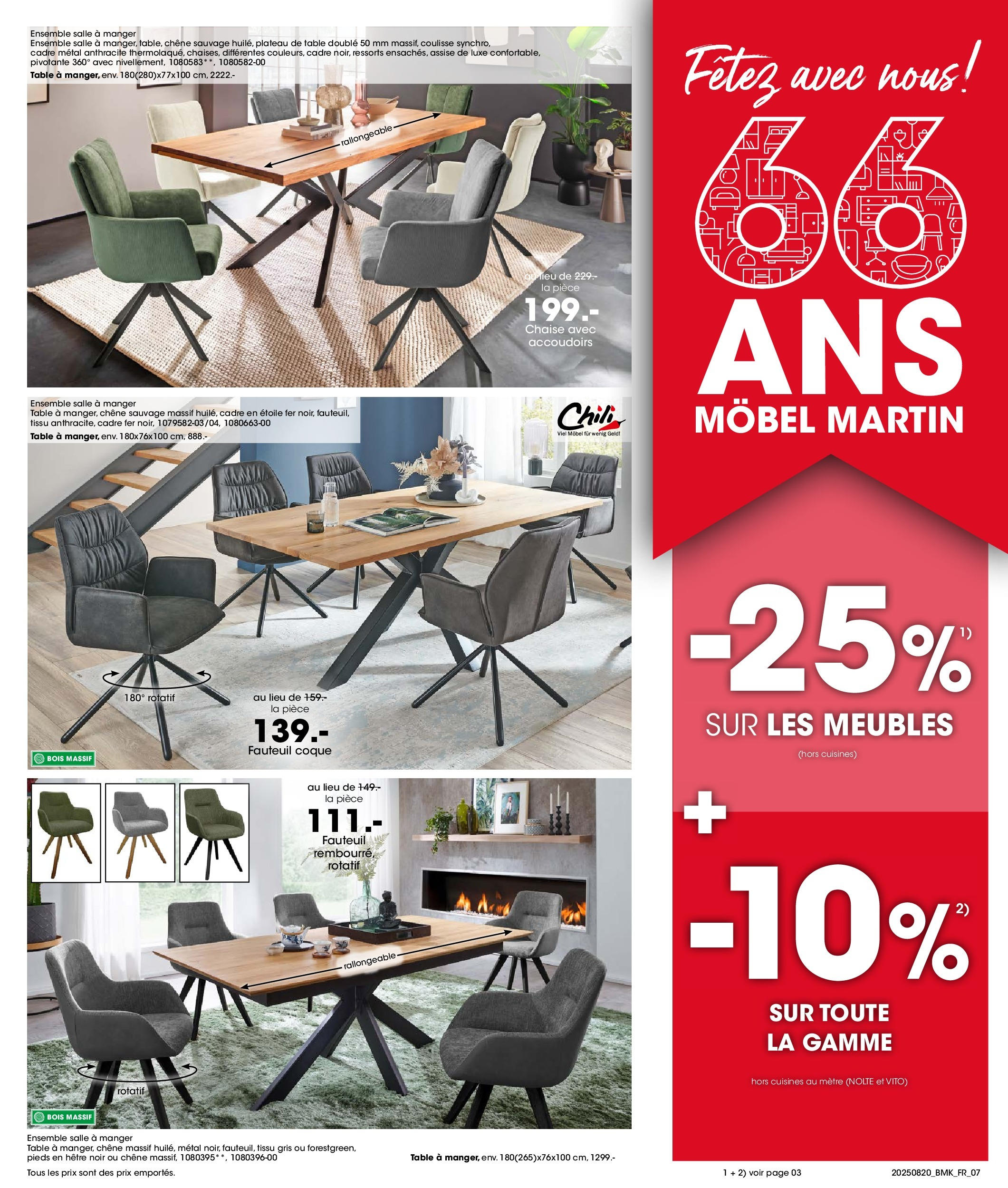 Möbel Martin - Möbel Martin: Offres hebdomadaires à partir du 19/08/2025 - promo en ligne | Page: 7 | Produits: Plateau, Fauteuil, Chaise, Cadre Möbel Martin - Möbel Martin: Offres hebdomadaires à partir du 19/08/2025 - promo en ligne | Page: 7 | Produits: Plateau, Fauteuil, Chaise, Cadre