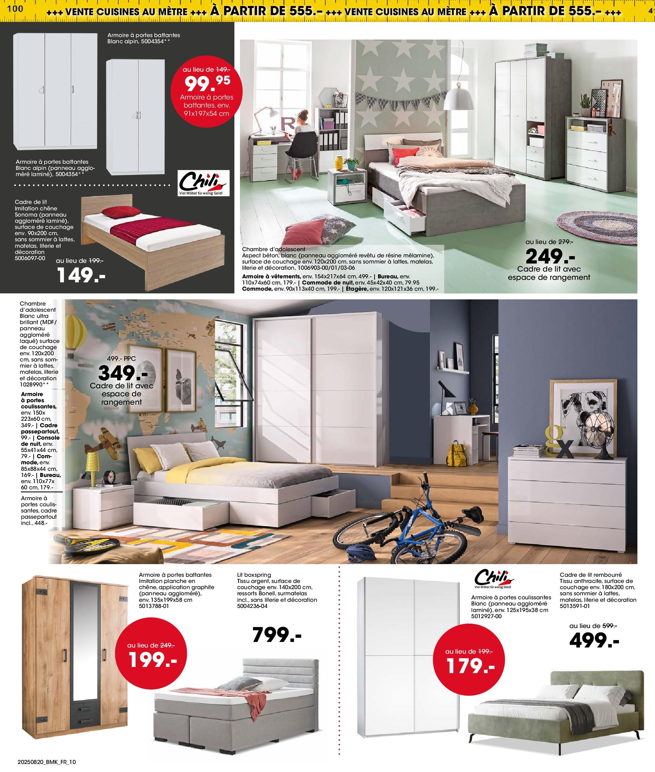 Möbel Martin - Möbel Martin: Offres hebdomadaires à partir du 19/08/2025 - promo en ligne | Page: 10 | Produits: Armoire, Portes, Literie, Cadre Möbel Martin - Möbel Martin: Offres hebdomadaires à partir du 19/08/2025 - promo en ligne | Page: 10 | Produits: Armoire, Portes, Literie, Cadre