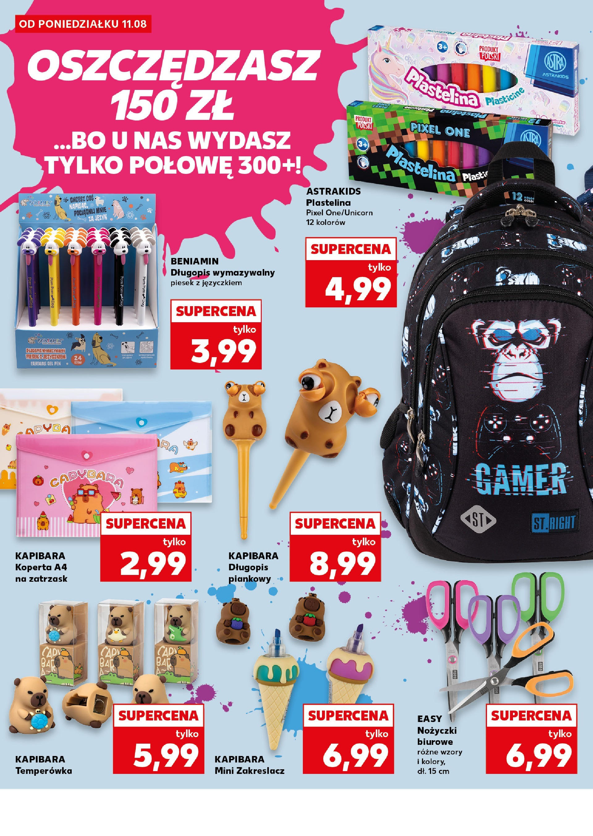 Kaufland gazetka - Do Szkoły Like A Szef od 11.08.2025 - od jutra PDF | Strona: 4 | Produkty: Temperówka