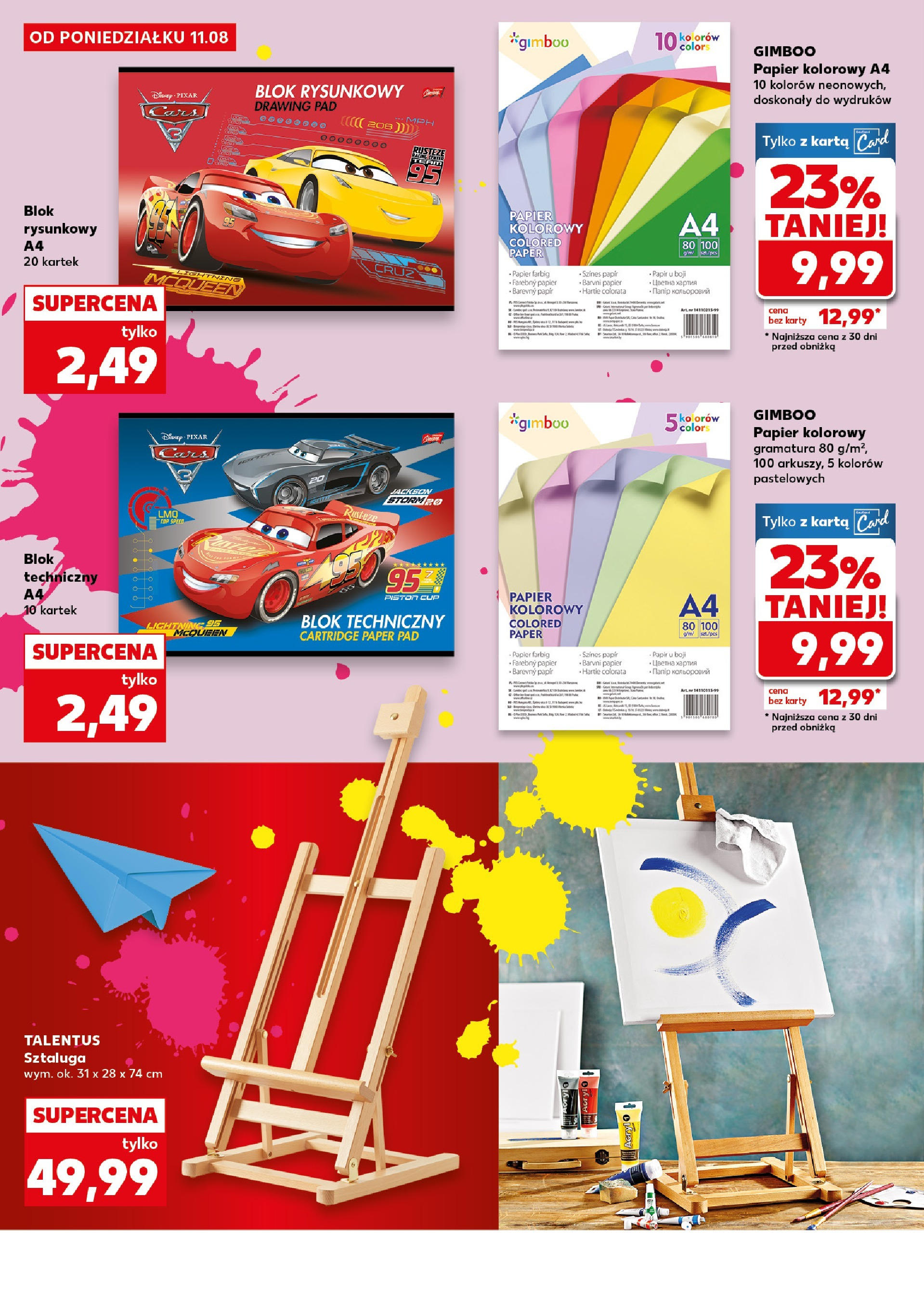 Kaufland gazetka - Do Szkoły Like A Szef od 11.08.2025 - od jutra PDF | Strona: 26 | Produkty: Karta