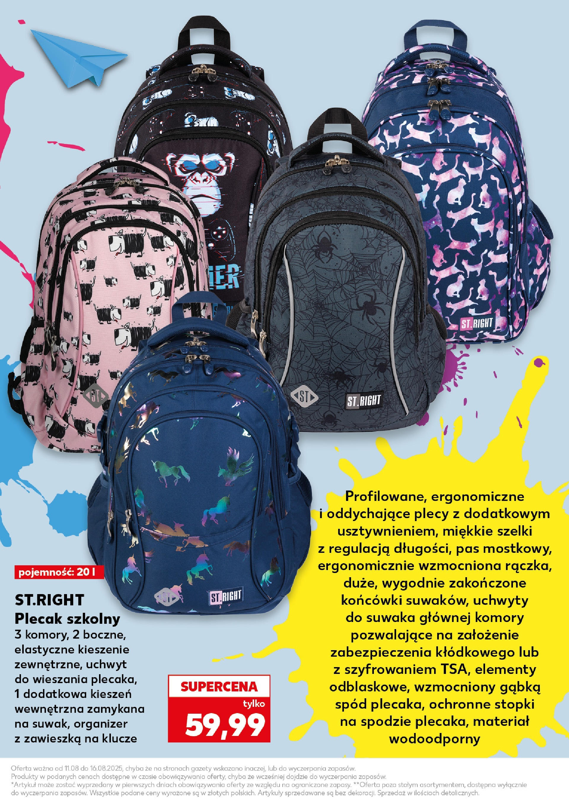 Kaufland gazetka - Do Szkoły Like A Szef od 11.08.2025 - od jutra PDF | Strona: 37 | Produkty: Plecak, Gąbka