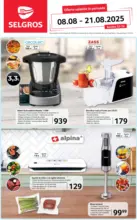 Selgros Catalog Selgros până în data de 21.08.2025 - până la 21-08-25
