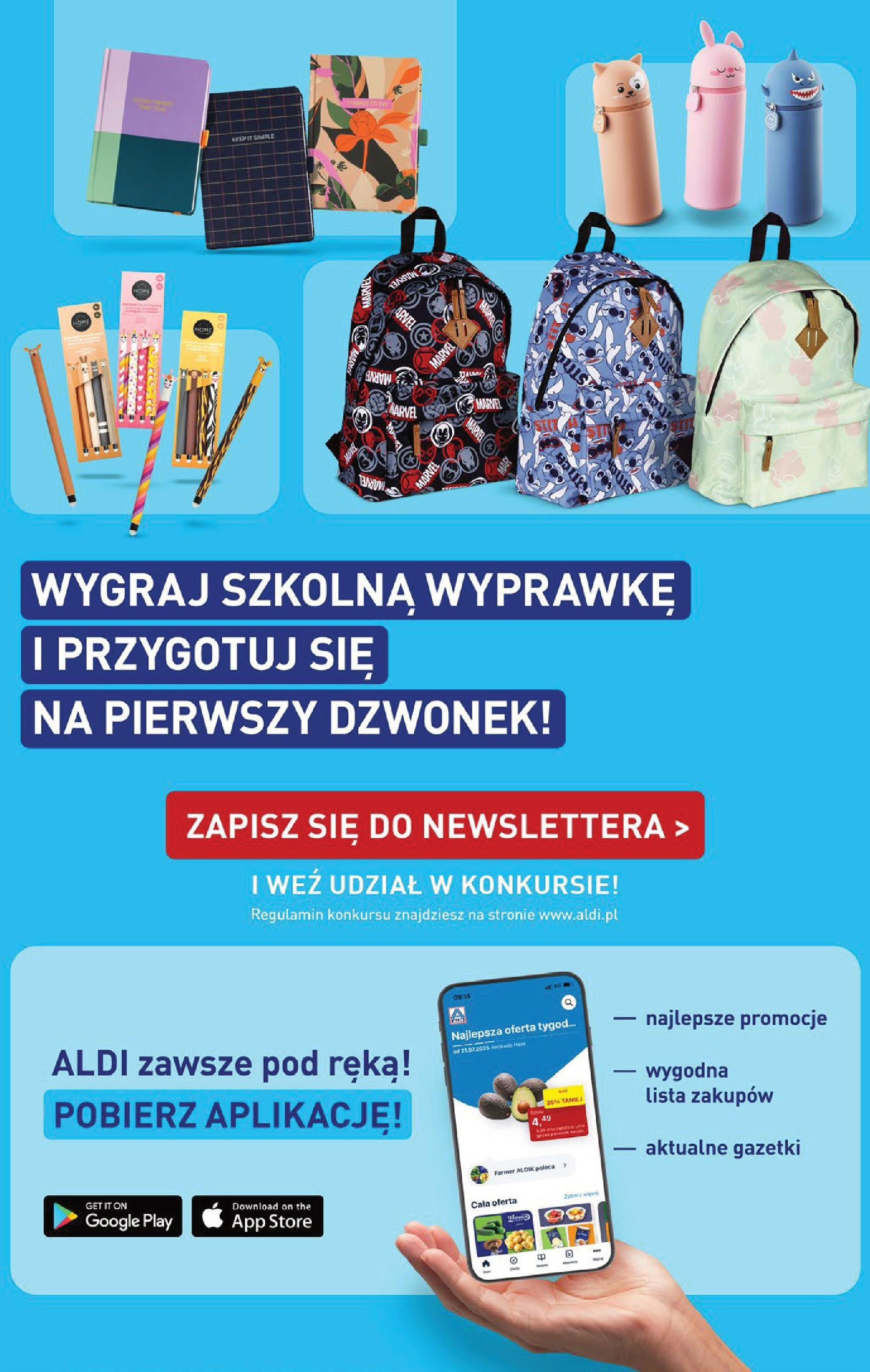 Aldi Gazetka - Okazje na weekend od 13.08.2025 | Nowa PDF gazetka | Strona: 15 Aldi Gazetka - Okazje na weekend od 13.08.2025 - Ulotka PDF, promocje | Strona: 15