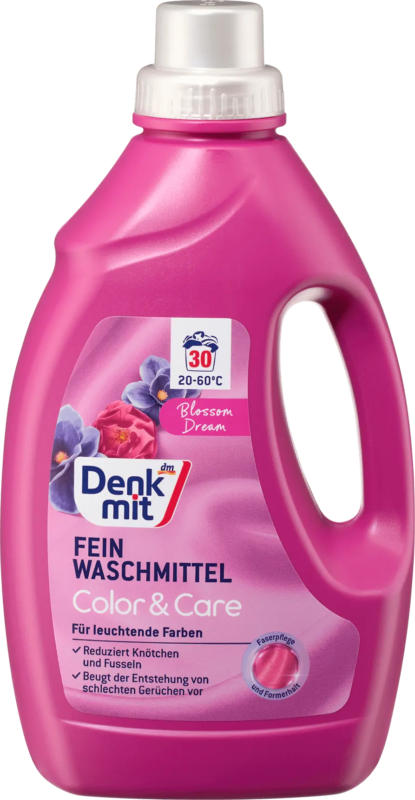 Denkmit Feinwaschmittel flüssig Color&Care Blossom Dream