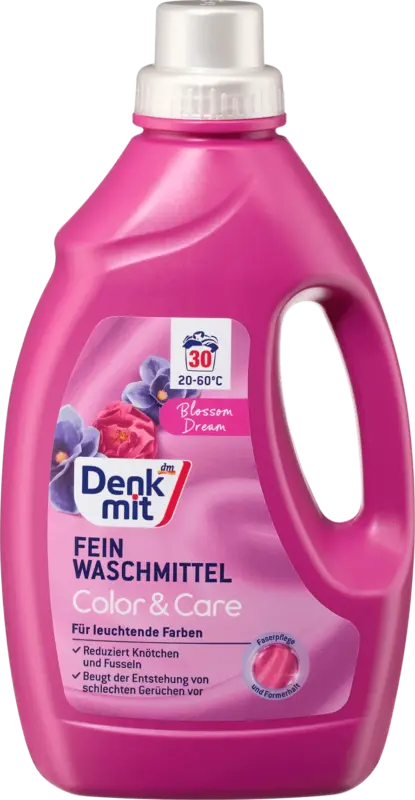 Denkmit Feinwaschmittel flüssig Color&Care Blossom Dream