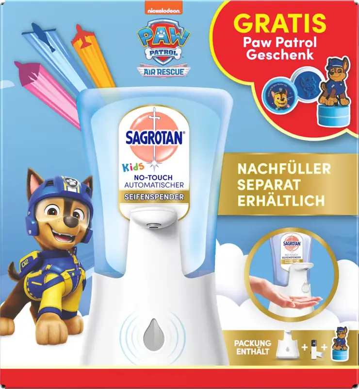 Sagrotan Seifenspender No-Touch Kids Paw Patrol