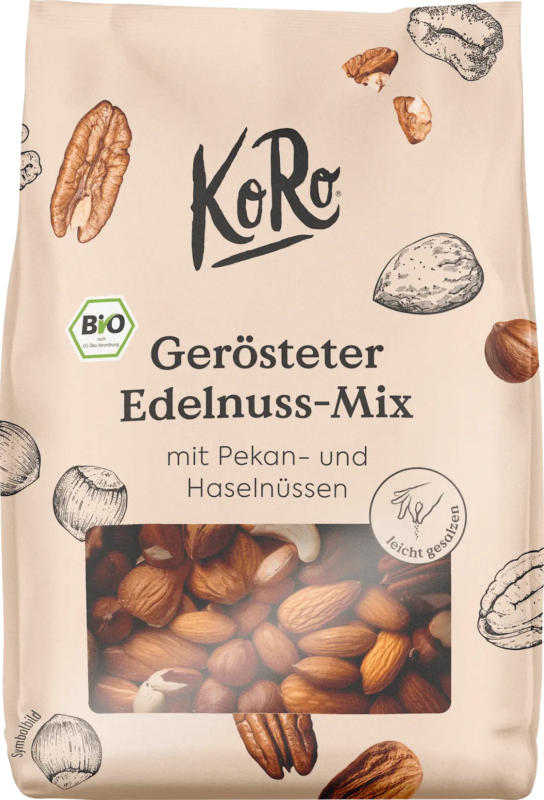 KoRo Nussmischung, Gerösteter Edelnuss-Mix